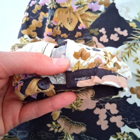 Soyaconcept/ Floral Print Blouse/ Violet Mist Combi./ Size US L - Picture 6 of 12